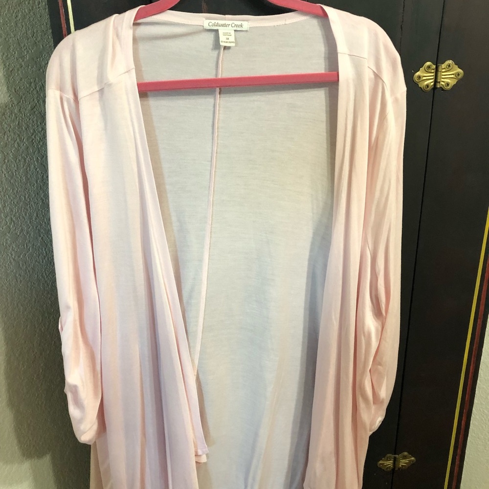 Cold water creek open cardigan